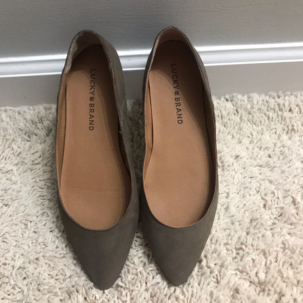 Lucky brand  flats. Shoes size 6.0